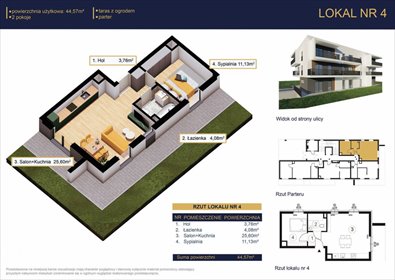 mieszkanie na sprzedaż 45m2 mieszkanie Katowice, Ochojec, Wapienna