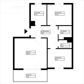 mieszkanie na sprzedaż 61m2 mieszkanie Warszawa, Bemowo, Pirenejska