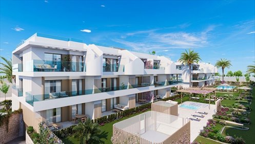 Nowe apartamenty z ogrodem i tarasem w Pilar de la Horadada. mieszkanie Pilar de la Horadada, Costa Blanca