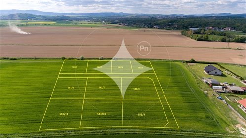 działka na sprzedaż 1063m2 działka Jaszkowa Dolna