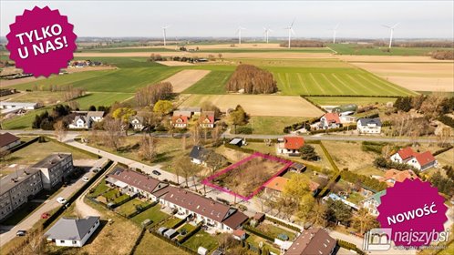 działka na sprzedaż 1000m2 działka Siemyśl, Topolowa