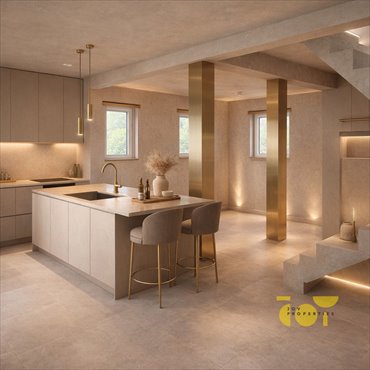 Nowoczesny dom 200 m² z 6 pokojami, elastyczność aranżacji dom Rudnik, Bargłówka