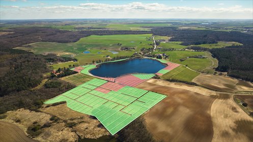 działka na sprzedaż 451m2 działka Tulice, OKAZJA! Działki rekreacyjne nad jeziorem w Tulicach już od 4900 zł