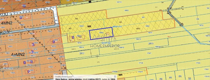 działka na sprzedaż 1500m2 działka Lipków, Mościckiego