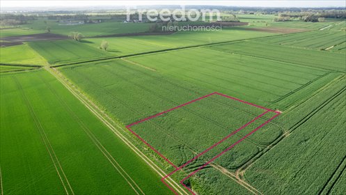 Działka siedliskowa 3390 m² w spokojnej okolicy działka Grabiny-Zameczek