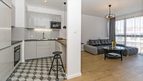 Nowoczesny 2-pokojowy apartament z widokiem w Gdańsku Wrzeszcz mieszkanie Gdańsk, Wrzeszcz, Cypriana Kamila Norwida