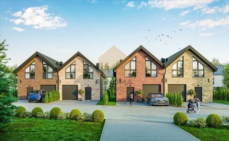 Dom z cegły z ogrodem i tarasem, 112 m², bez PCC dom Dobrzykowice