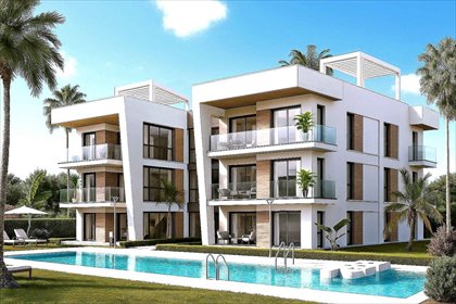 Nowoczesny apartament 3 sypialnie z tarasem na dachu i ogrodem mieszkanie Los Alcázares Centro, Los Alcázares Centro, Los Alcázares, Murcia