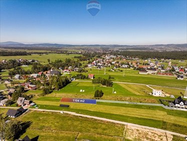 działka na sprzedaż 1104m2 działka Zaskale