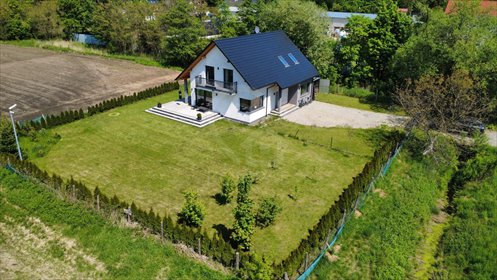 Nowoczesny dom 168 m2 z dużym tarasem i prywatną działką dom Jeszkowice, Słoneczna