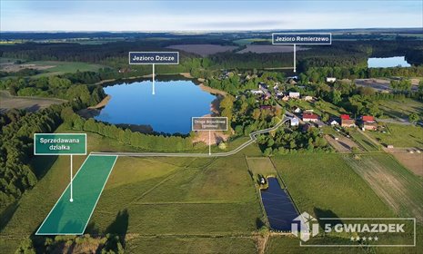 działka na sprzedaż 3914m2 działka Dziki