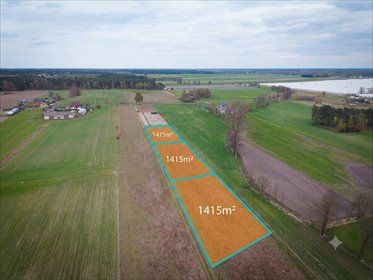 Kolonia Góra Bałdrzychowska - Działki po 1415m² działka Góra Bałdrzychowska-Kolonia