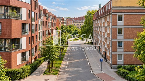 Widok na dachy Gdańska z balkonu - polecam mieszkanie Gdańsk, Śródmieście, Browarna