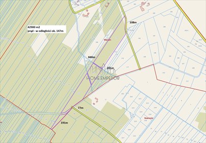 działka na sprzedaż 42900m2 działka Marysin