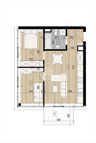 mieszkanie na sprzedaż 45m2 mieszkanie Bydgoszcz, Okole, Grunwaldzka