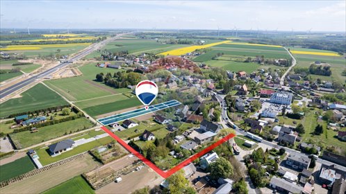 działka na sprzedaż 2450m2 działka Malechowo