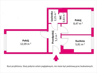 Polecam funkcjonalne 34,8 m² w Orzyszu z potencjałem inwestycyjnym mieszkanie Orzysz, Ratuszowa