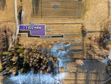 działka na sprzedaż 1022m2 działka Wysoka