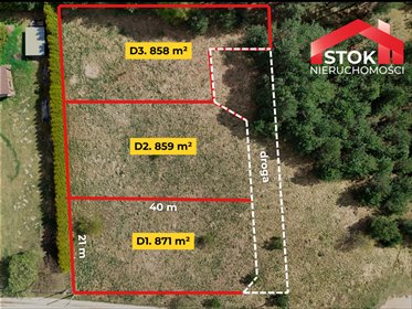 Działka inwestycyjna 3004 m² z MPZP w Lewickie-Stacji polecam działka Lewickie-Stacja
