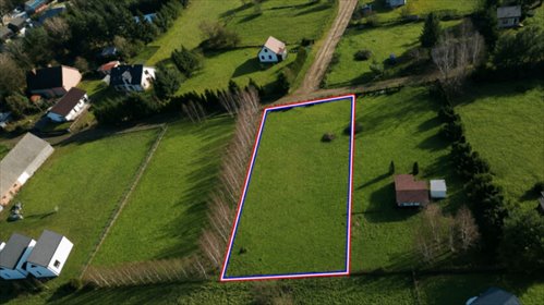 Działka inwestycyjna 1276 m² pod zabudowę w Jezierzanach. działka Jezierzany, Spacerowa