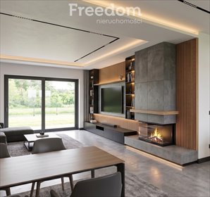 Nowoczesny dom parterowy 166 m² w Winchester Park dom Stara Wieś, Puszczyka