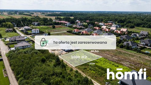 działka na sprzedaż 1000m2 działka Maków Nowy, Zielona