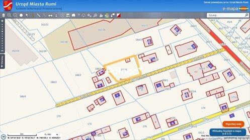 działka na sprzedaż 667m2 działka Rumia, Sadowa