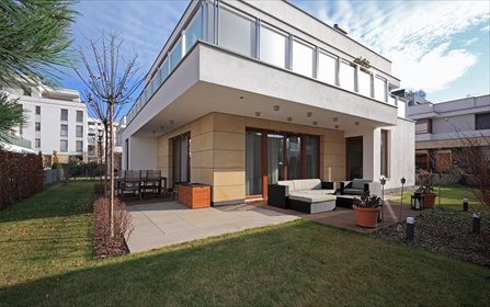 Przestronny dom na Mokotowie z garażem i ogrodem dom Warszawa, Mokotów Stegny, Aleja Wilanowska