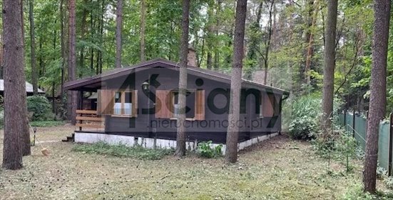 Działka z domkiem letniskowym, ogrodzona, media, 853 m² działka Władysławów