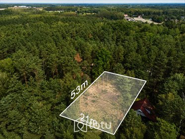 Zapraszam do zakupu działki 1122 m² w Siestrzeniu działka Siestrzeń, Brzozowa