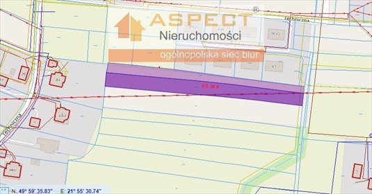 działka na sprzedaż 3300m2 działka Boguchwała