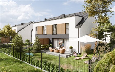 Dom bliźniak 127 m² z ogrodem i garażem (Morzyczyn) dom Morzyczyn