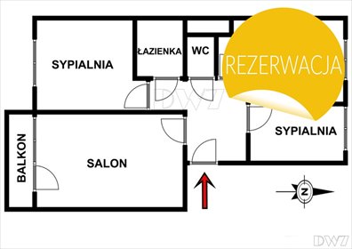 mieszkanie na sprzedaż 46m2 mieszkanie Kraków, Prądnik Biały, Prądnik Biały, Białopradnicka