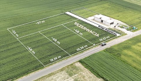 działka na sprzedaż 921m2 działka Bogucin