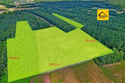 działka na sprzedaż 40000m2 działka Uściąż, Uściąż