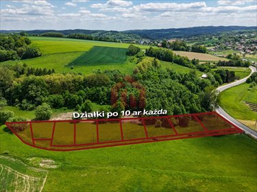 Działki budowlane w Wielopolu Skrzyńskim - od 51 tys. zł. działka Wielopole Skrzyńskie