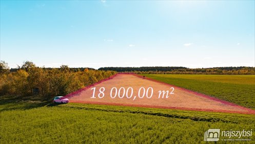 Do sprzedania działka rolna 18 000 m² w Racimierzu działka Racimierz