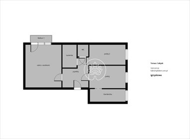 mieszkanie na sprzedaż 55m2 mieszkanie Bydgoszcz, Fordon, Igrzyskowa