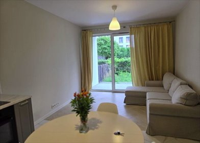 Do sprzedania przestronne 3-pokojowe mieszkanie 64 m² z ogródkiem na Żoliborzu mieszkanie Warszawa, Żoliborz Sady Żoliborskie, Zygmunta Hübnera