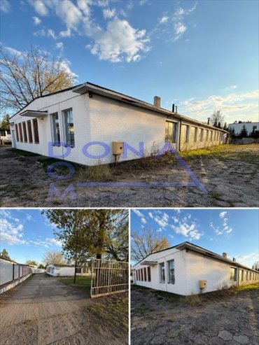 Atrakcyjna działka przemysłowa 5300 m2 z budynkami 1400 m2 lokal użytkowy Konstantynów Łódzki