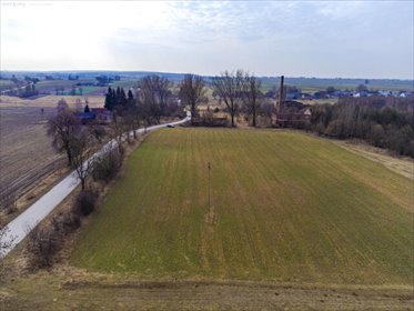 Rozległa działka inwestycyjna 8,1 ha z zabudowaniami działka Mstyczów
