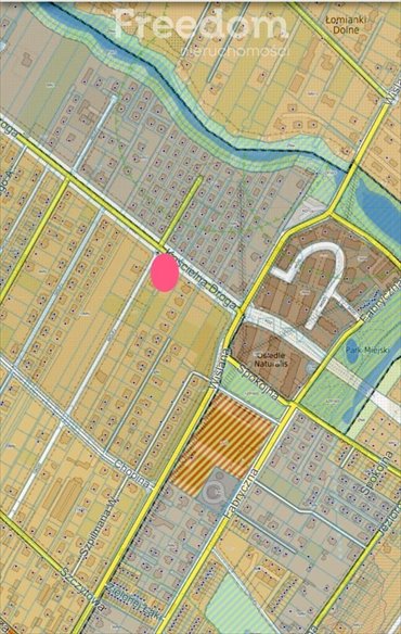 działka na sprzedaż 950m2 działka Łomianki