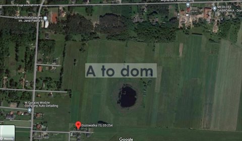 Działka 5209 m² z naturalnym zbiornikiem wodnym (Guzowatka) działka Guzowatka