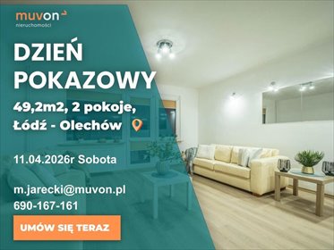 mieszkanie na sprzedaż 49m2 mieszkanie Łódź, Widzew, Ziemowita