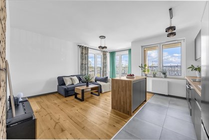 Nowoczesne 3 pokoje z balkonem i loggią, gotowe do wprowadzenia mieszkanie Warszawa, Praga-Północ, Pelcowizna, Aleksandra Kotsisa