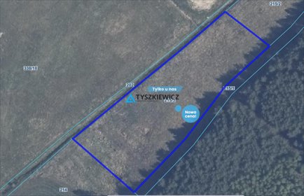 Działka 4623 m² w Osówku z lasem i potencjałem działka Osówek