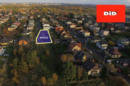 działka na sprzedaż 869m2 działka Częstochowa, Stradom, Harcerska