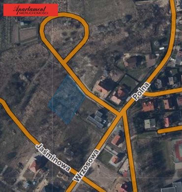 działka na sprzedaż 1730m2 działka Trzebnica, Chabrowa