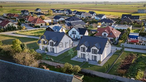 Nowoczesny bliźniak w Wilkowicach, stan deweloperski dom Wilkowice