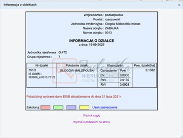działka na sprzedaż 2520m2 działka Zabajka